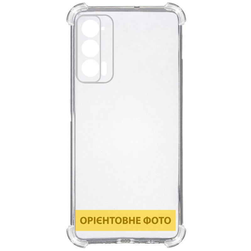 TPU чохол GETMAN Ease logo посилені кути Full Camera для Motorola Edge 60 Fusion Безбарвний (прозорий)