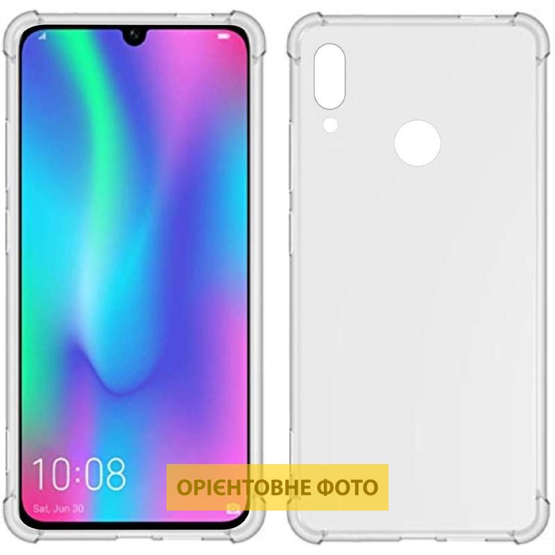 TPU чохол GETMAN Ease logo посилені кути Full Camera для Motorola Moto G86 5G Безбарвний (прозорий)