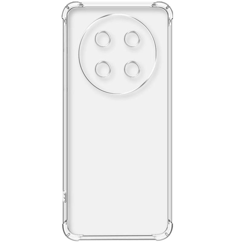 TPU чохол GETMAN Ease logo посилені кути Full Camera для Honor X9c Безбарвний (прозорий)