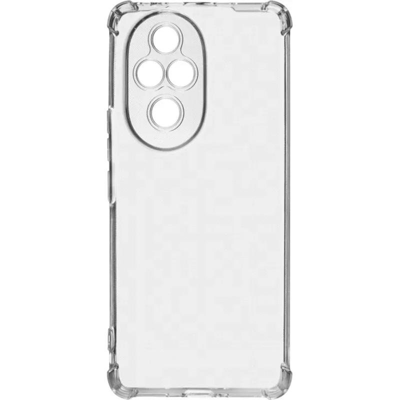TPU чохол GETMAN Ease logo посилені кути Full Camera для Honor 200 Безбарвний (прозорий)