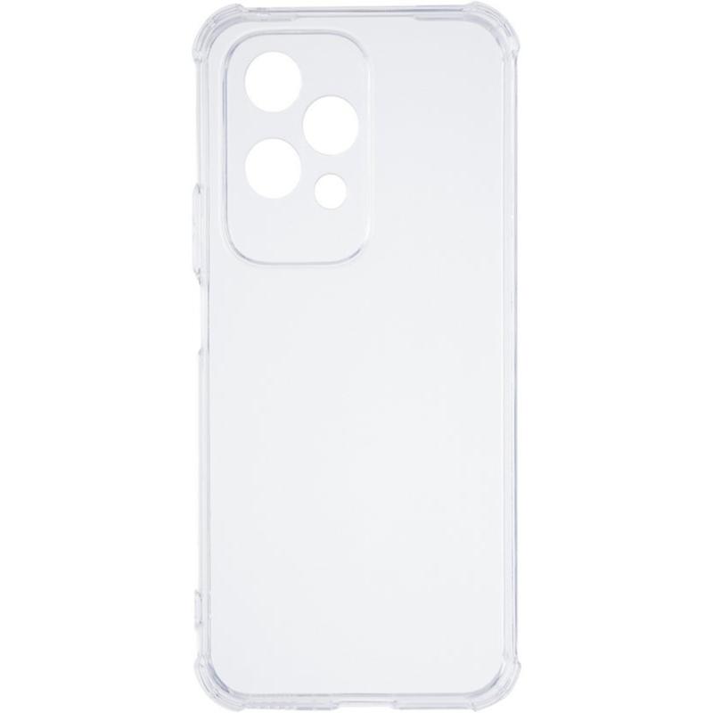 TPU чохол GETMAN Ease logo посилені кути Full Camera для Honor 200 Lite Безбарвний (прозорий)