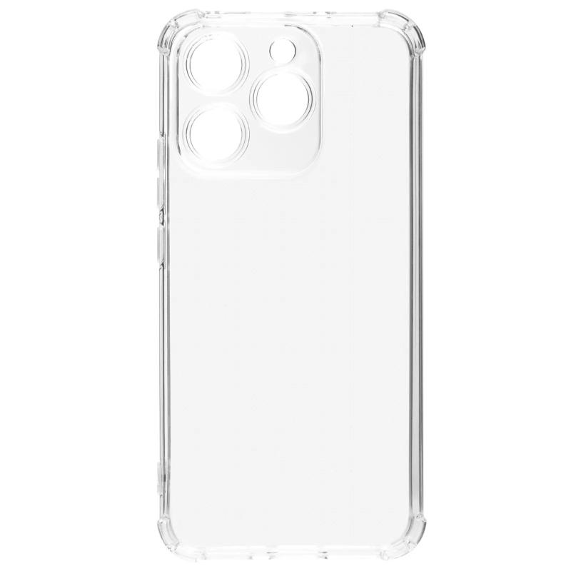 TPU чохол GETMAN Ease logo посилені кути Full Camera для Realme 15T Безбарвний (прозорий)