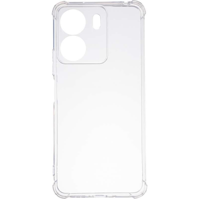 TPU чохол GETMAN Ease logo посилені кути Full Camera для Xiaomi Redmi 13C / Poco C65 Безбарвний (прозорий)