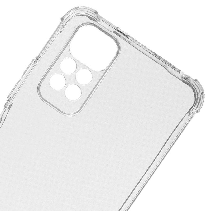 TPU чохол GETMAN Ease logo посилені кути Full Camera для Xiaomi Redmi Note 11 Pro 4G/5G / 12 Pro 4G Безбарвний (прозорий)