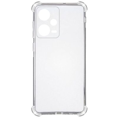 TPU чохол GETMAN Ease logo посилені кути Full Camera для Xiaomi Redmi Note 12 Pro+ 5G Безбарвний (прозорий) — фото 2