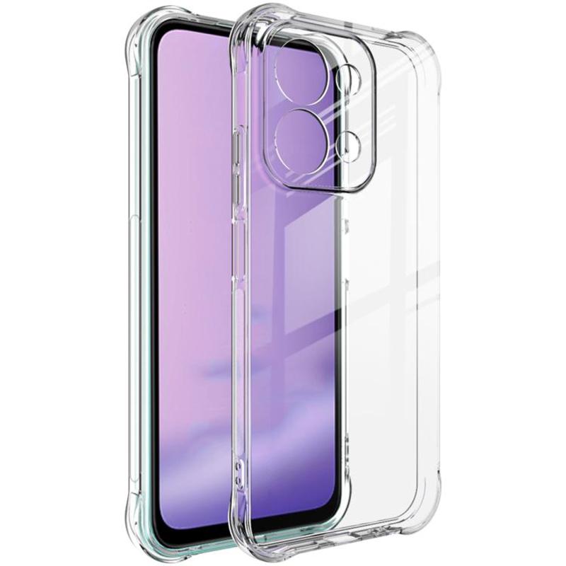 TPU чохол GETMAN Ease logo посилені кути Full Camera для Xiaomi Redmi 15C (Global)/Poco C85 Global Безбарвний (прозорий)