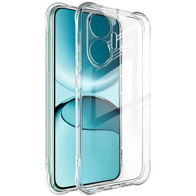 TPU чохол GETMAN Ease logo посилені кути Full Camera для Xiaomi Poco F7 Безбарвний (прозорий)