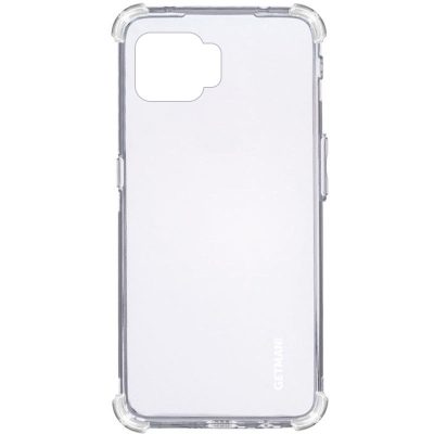 TPU чохол GETMAN Ease logo посилені кути для Oppo A93 Безбарвний (прозорий)