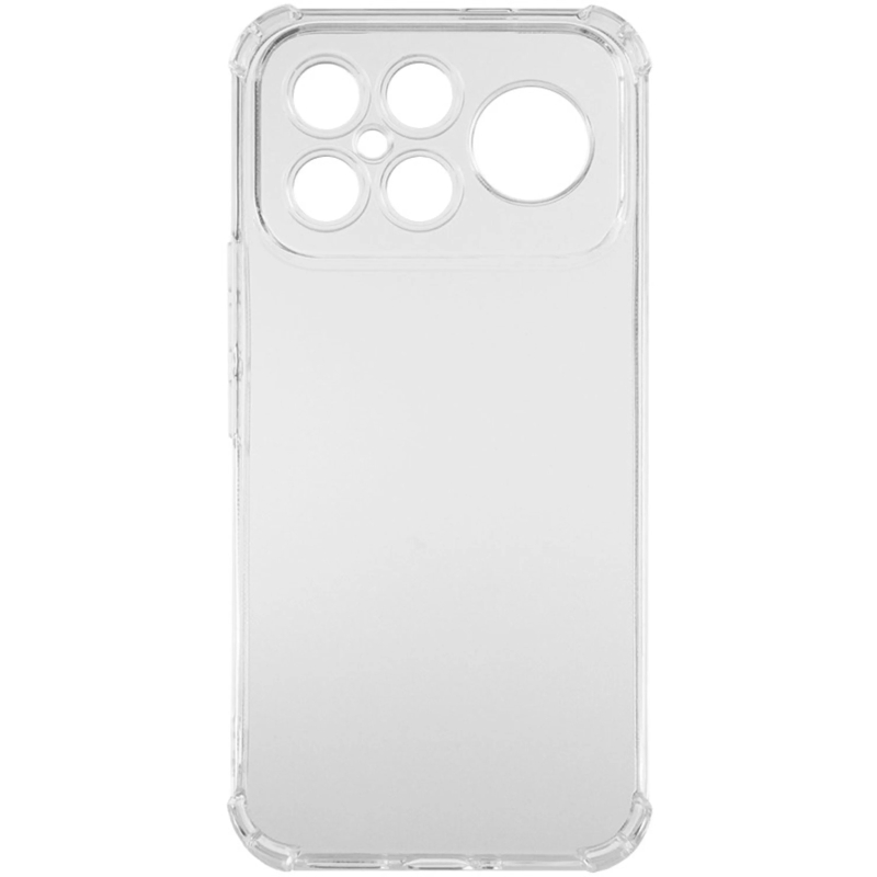 TPU чохол GETMAN Ease logo посилені кути Full Camera для Xiaomi Poco F9 Ultra Безбарвний (прозорий)