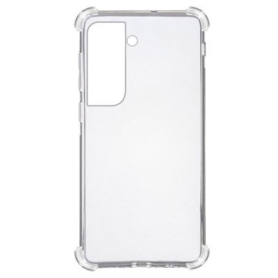 TPU чохол GETMAN Ease logo посилені кути для Samsung Galaxy S21+ Безбарвний (прозорий)