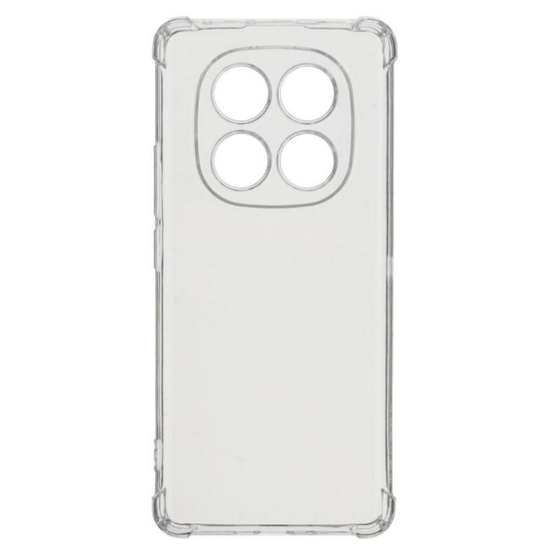TPU чохол GETMAN Ease logo посилені кути Full Camera для Xiaomi Redmi Note 14 Pro 5G Безбарвний (прозорий)