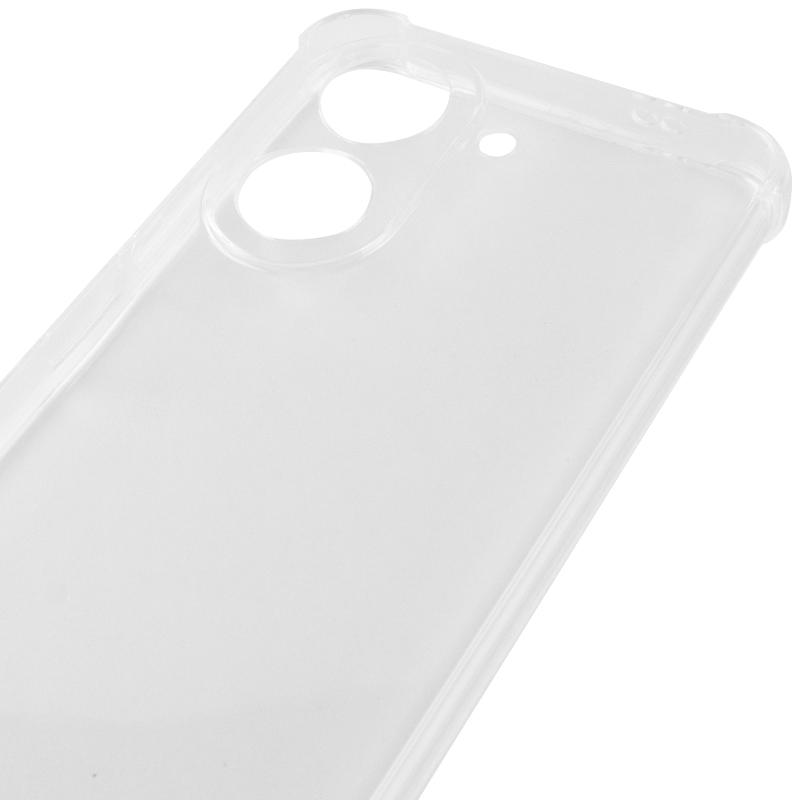 TPU чохол GETMAN Ease logo посилені кути Full Camera для Xiaomi Redmi A5 / Poco C71 Безбарвний (прозорий)