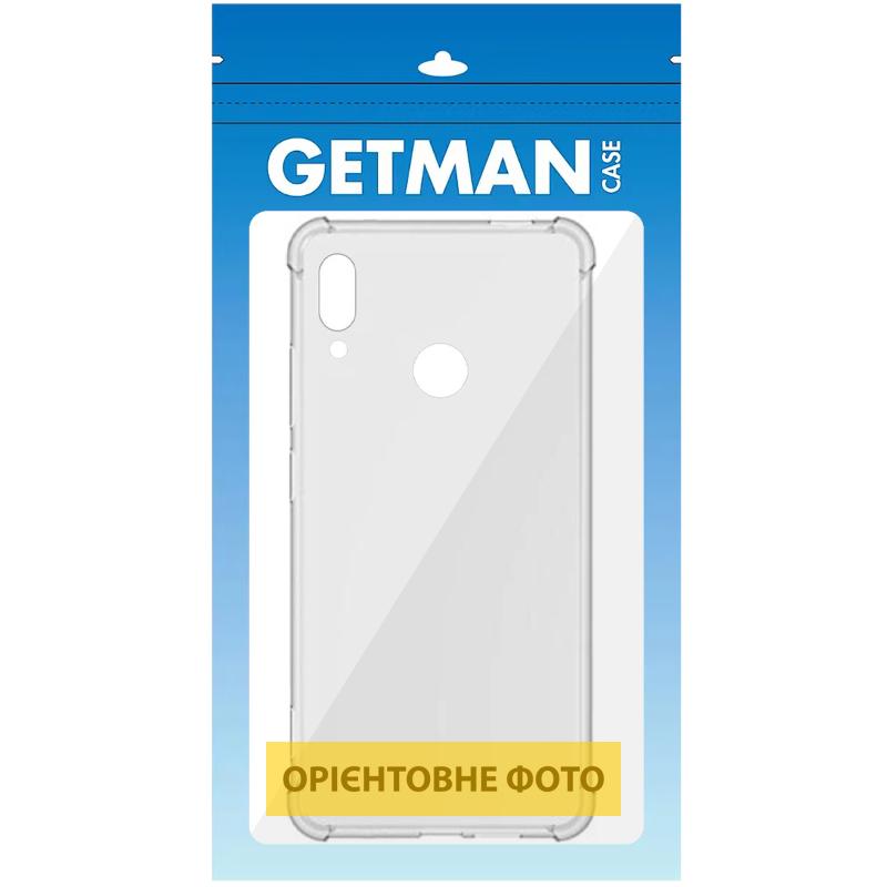 TPU чохол GETMAN Ease logo посилені кути Full Camera для Motorola Moto G86 5G Безбарвний (прозорий)