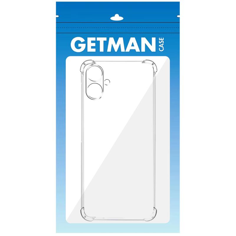 TPU чохол GETMAN Ease logo посилені кути Full Camera для TECNO Spark Go 2 (KM4) Безбарвний (прозорий)