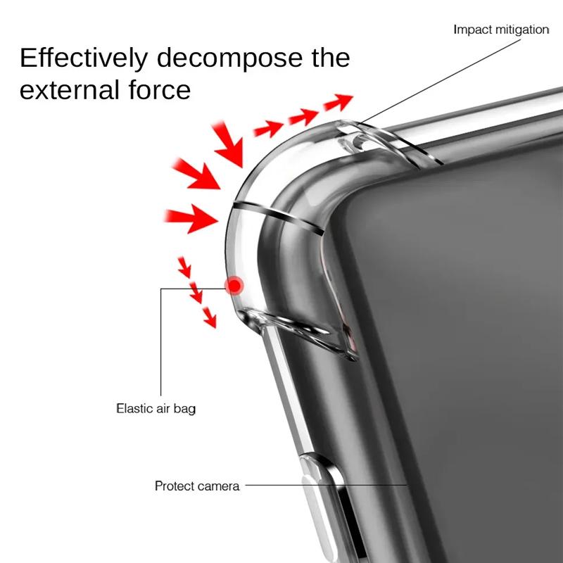 TPU чохол GETMAN Ease logo посилені кути Full Camera для Xiaomi 13T / 13T Pro Безбарвний (прозорий)
