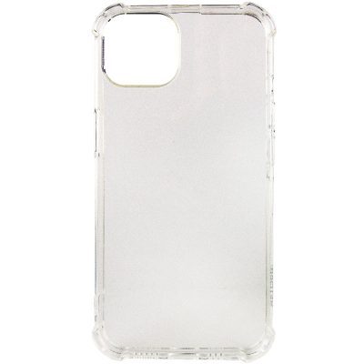 TPU чохол GETMAN Ease logo посилені кути для Apple iPhone 13 (6.1") Безбарвний (прозорий)