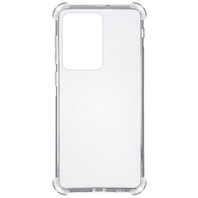 TPU чохол GETMAN Ease logo посилені кути для Samsung Galaxy S20 Ultra Безбарвний (прозорий)