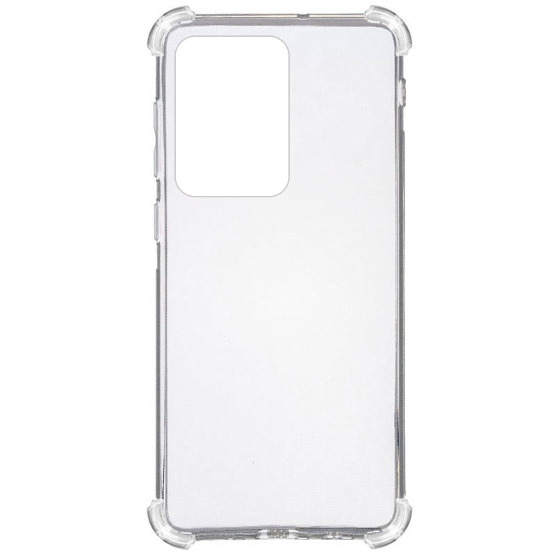 TPU чохол GETMAN Ease logo посилені кути для Samsung Galaxy S20 Ultra Безбарвний (прозорий)