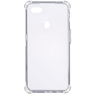 TPU чохол GETMAN Ease logo посилені кути для Oppo A73 (2017) Безбарвний (прозорий)