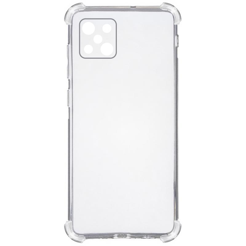 TPU чохол GETMAN Ease logo посилені кути Full Camera для Oppo A92s Безбарвний (прозорий)