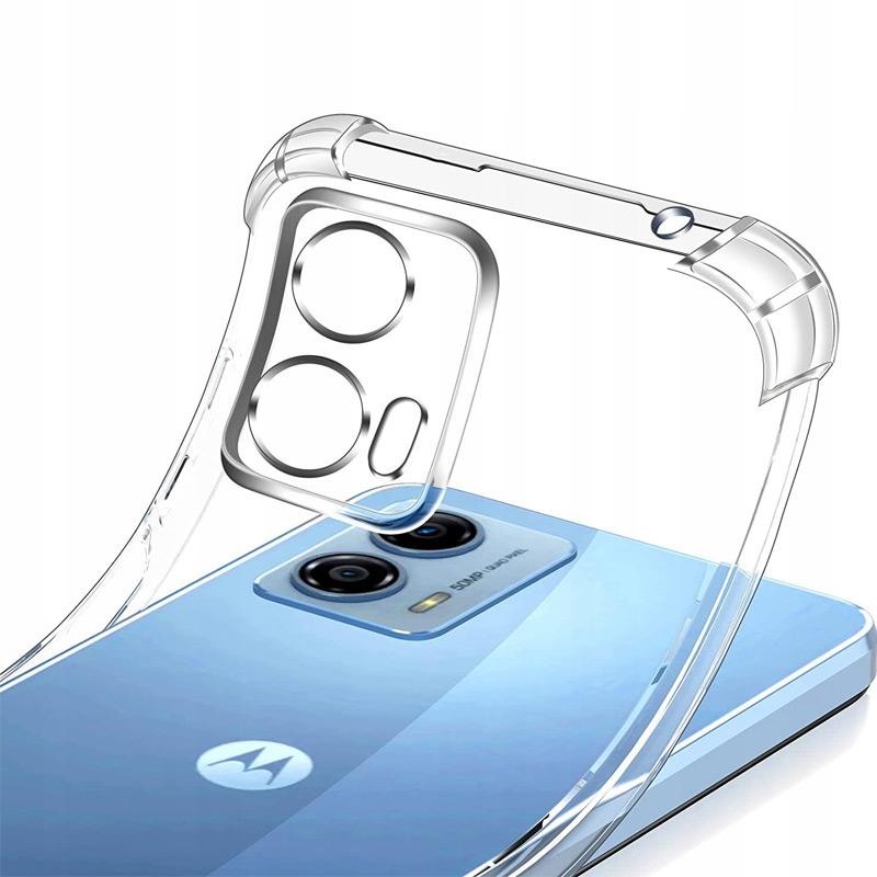 TPU чохол GETMAN Ease logo посилені кути Full Camera для Motorola Moto G24 Безбарвний (прозорий)