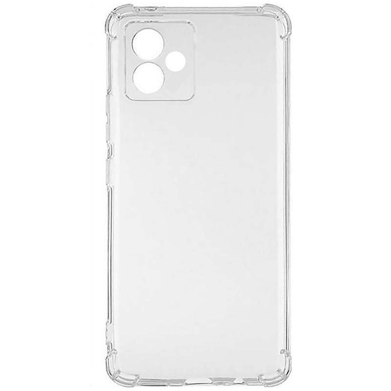 TPU чохол GETMAN Ease logo посилені кути Full Camera для Motorola Moto G14 Безбарвний (прозорий)