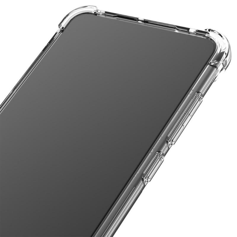 TPU чохол GETMAN Ease logo посилені кути Full Camera для Vivo Y02 Безбарвний (прозорий)