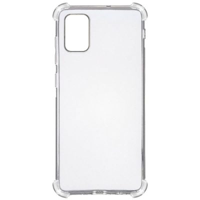 TPU чохол GETMAN Ease logo посилені кути для Samsung Galaxy A31 Безбарвний (прозорий)