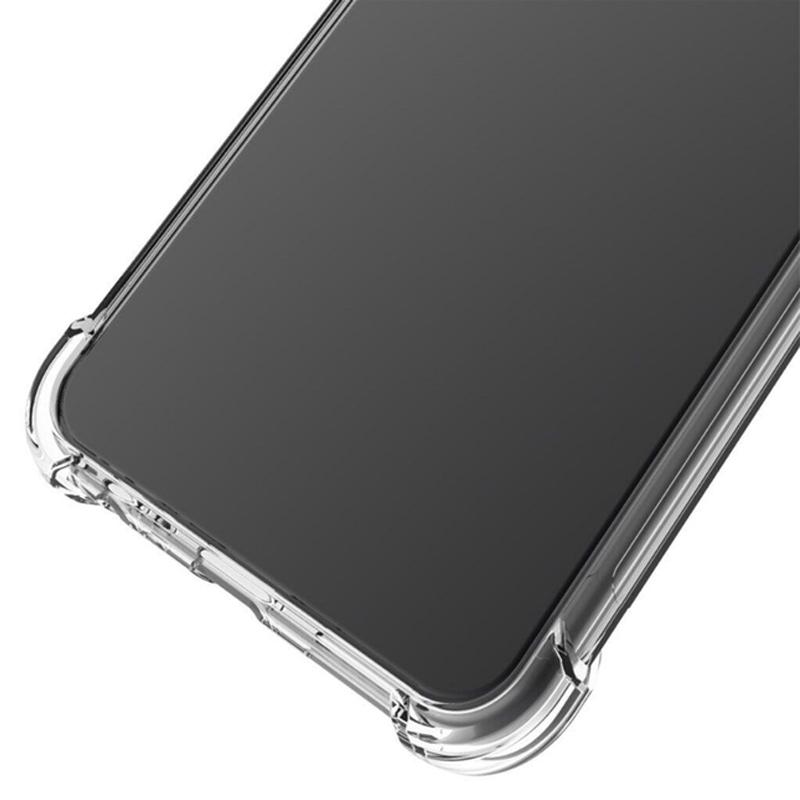 TPU чохол GETMAN Ease logo посилені кути Full Camera для Vivo Y02 Безбарвний (прозорий)