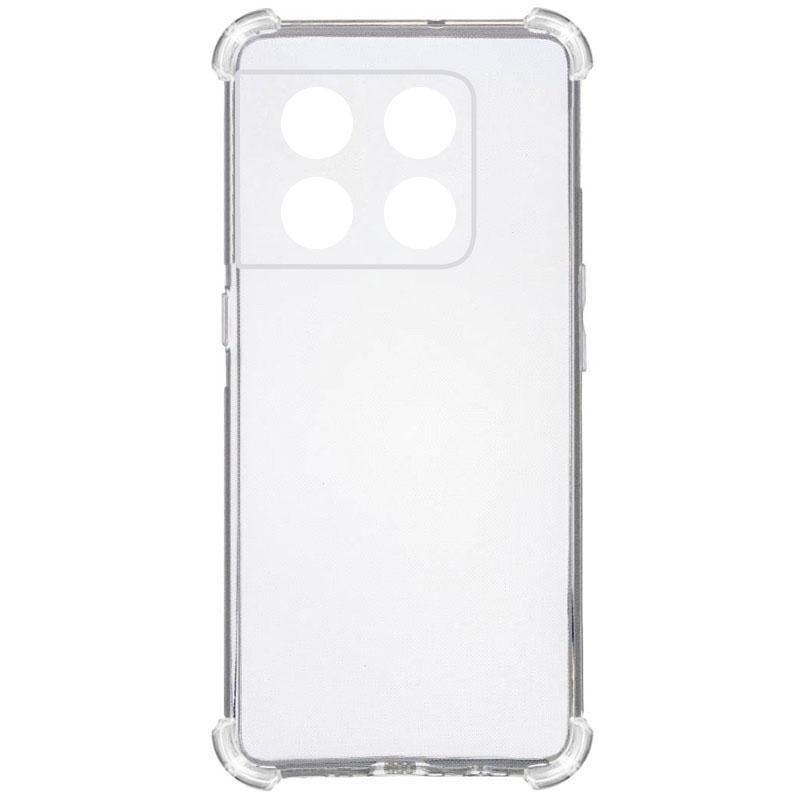 TPU чохол GETMAN Ease logo посилені кути Full Camera для OnePlus 10T Безбарвний (прозорий)