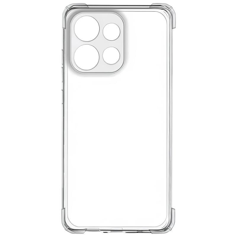 TPU чохол GETMAN Ease logo посилені кути Full Camera для Motorola Moto G75 5G Безбарвний (прозорий)