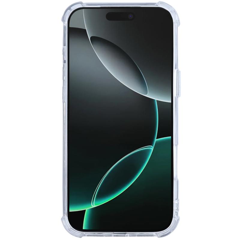 TPU чохол GETMAN Ease logo посилені кути для Apple iPhone 17 Air (6.5") Безбарвний (прозорий)