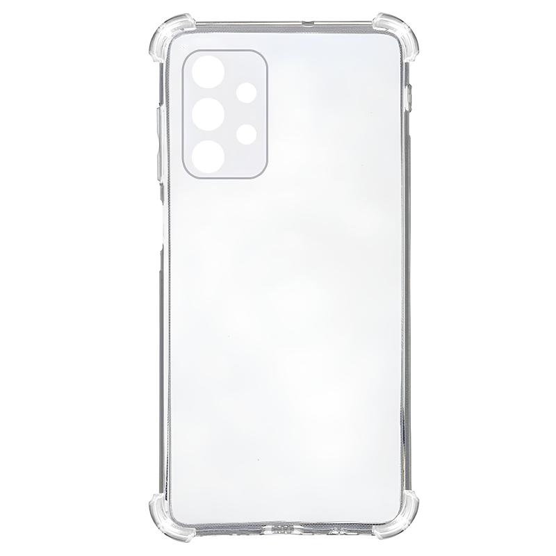 TPU чохол GETMAN Ease logo посилені кути Full Camera для Samsung Galaxy A13 4G Безбарвний (прозорий)
