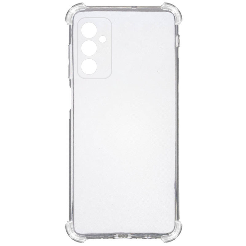 TPU чохол GETMAN Ease logo посилені кути Full Camera для Samsung Galaxy A04s Безбарвний (прозорий)