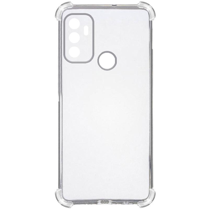 TPU чохол GETMAN Ease logo посилені кути Full Camera для Oppo A53 / A32 / A33 Безбарвний (прозорий)
