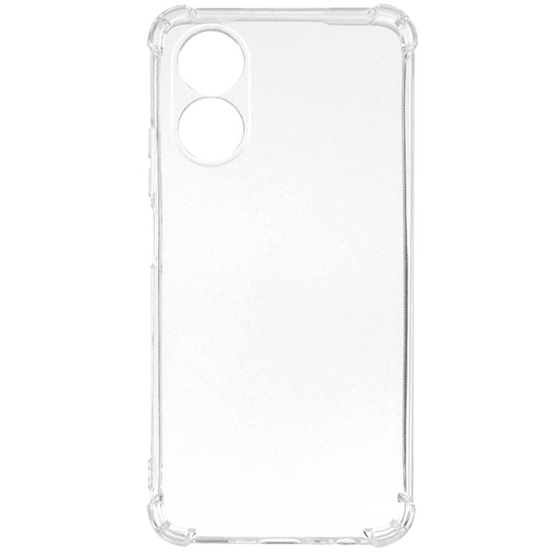 TPU чохол GETMAN Ease logo посилені кути Full Camera для Oppo A98 Безбарвний (прозорий)