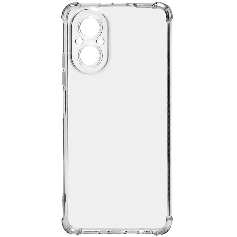 TPU чохол GETMAN Ease logo посилені кути Full Camera для Realme C67 4G Безбарвний (прозорий)