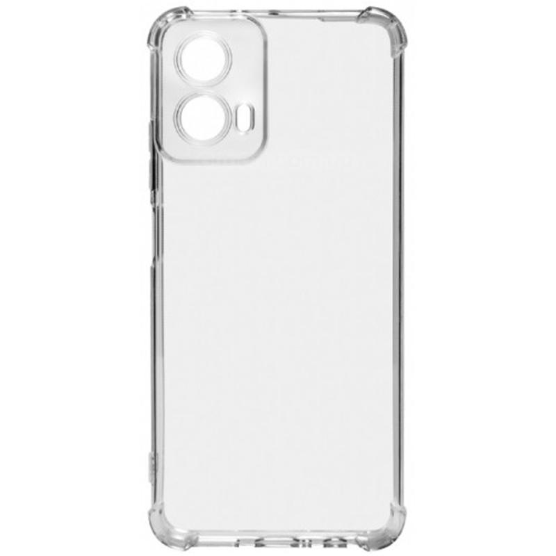 TPU чохол GETMAN Ease logo посилені кути Full Camera для Motorola Moto G24 Безбарвний (прозорий)