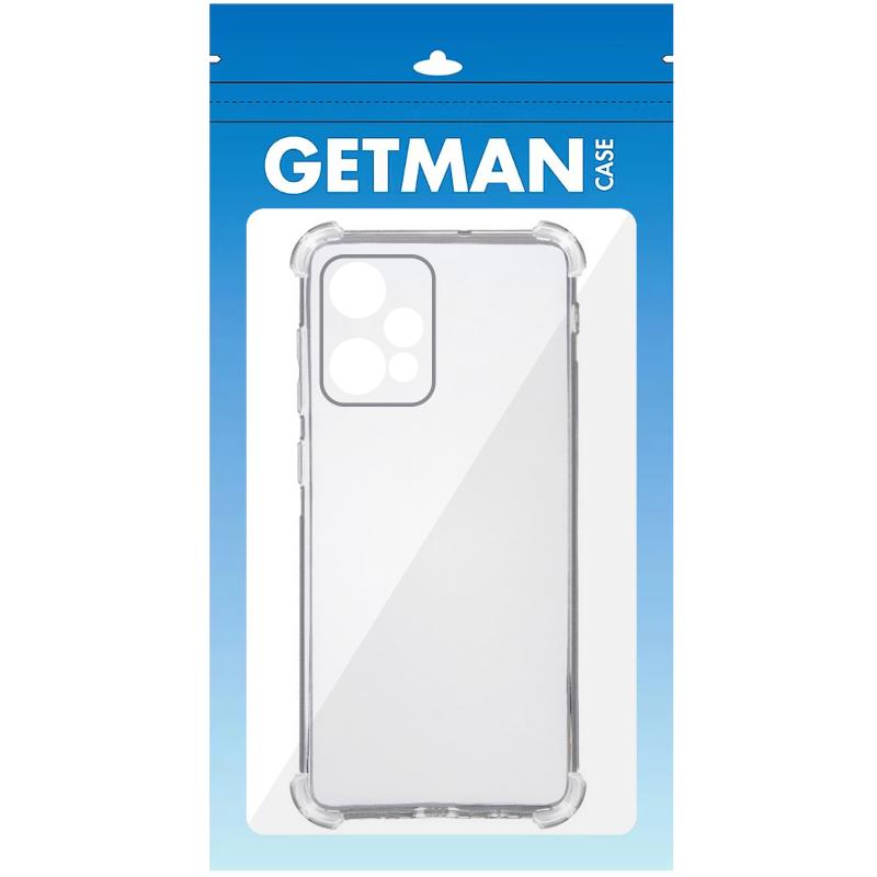 TPU чохол GETMAN Ease logo посилені кути Full Camera для Realme 9 Pro Безбарвний (прозорий)