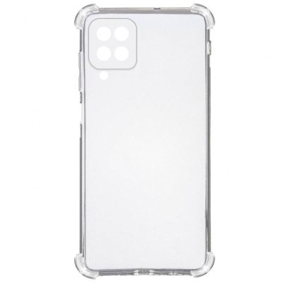 TPU чохол GETMAN Ease logo посилені кути Full Camera для Samsung Galaxy M33 5G Безбарвний (прозорий)