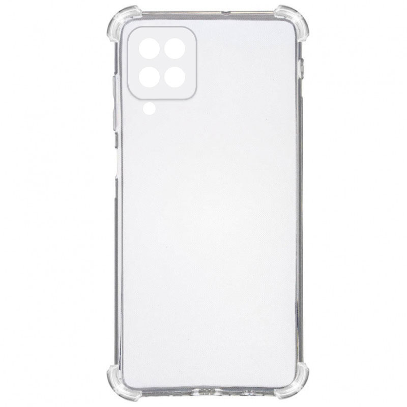 TPU чохол GETMAN Ease logo посилені кути Full Camera для Samsung Galaxy M33 5G Безбарвний (прозорий)