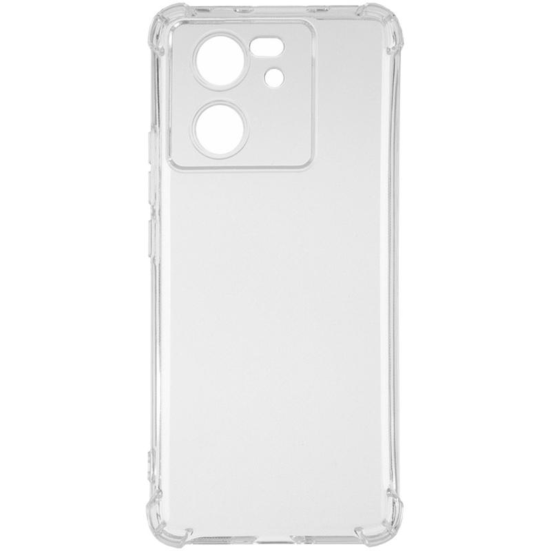 TPU чохол GETMAN Ease logo посилені кути Full Camera для Xiaomi 13T / 13T Pro Безбарвний (прозорий)
