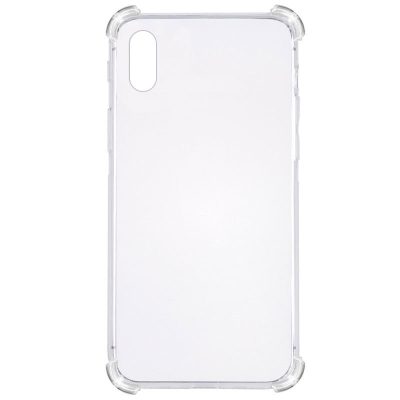 TPU чохол GETMAN Ease logo посилені кути для Apple iPhone XR (6.1") Безбарвний (прозорий)