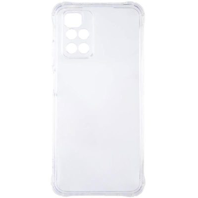 TPU чохол GETMAN Ease logo посилені кути Full Camera для Xiaomi Redmi 10 Безбарвний (прозорий)
