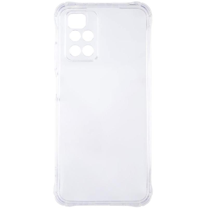 TPU чохол GETMAN Ease logo посилені кути Full Camera для Xiaomi Redmi 10 Безбарвний (прозорий)