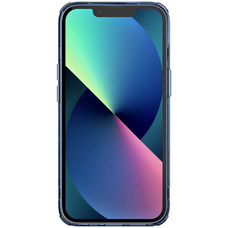 TPU чохол Nillkin Nature Pro Magnetic для Apple iPhone 15 (6.1") Синій (прозорий)