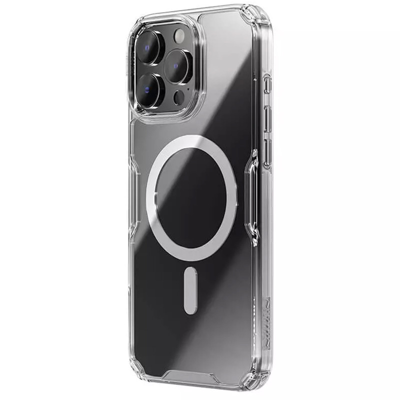 TPU чохол Nillkin Nature Pro Magnetic для Apple iPhone 16 Pro Max (6.9") Безбарвний (прозорий)