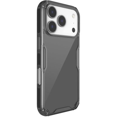 TPU чохол Nillkin Nature Pro Series для Apple iPhone 17 Pro / 18 Pro (6.3") Чорний (прозорий)