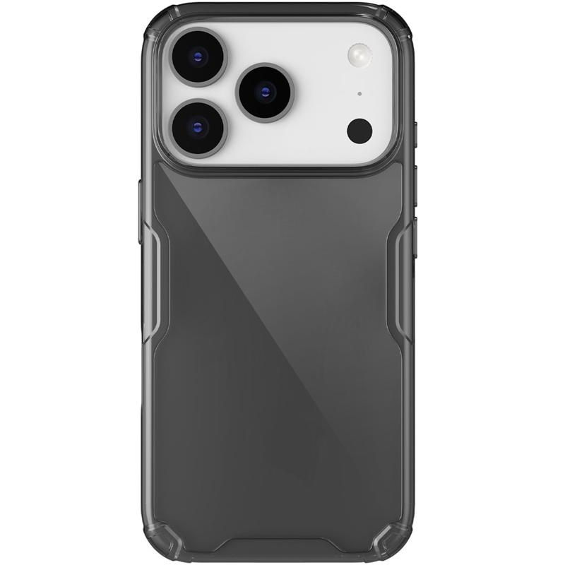 TPU чохол Nillkin Nature Pro Series для Apple iPhone 17 Pro Max / 18 Pro Max (6.9") Чорний (прозорий)