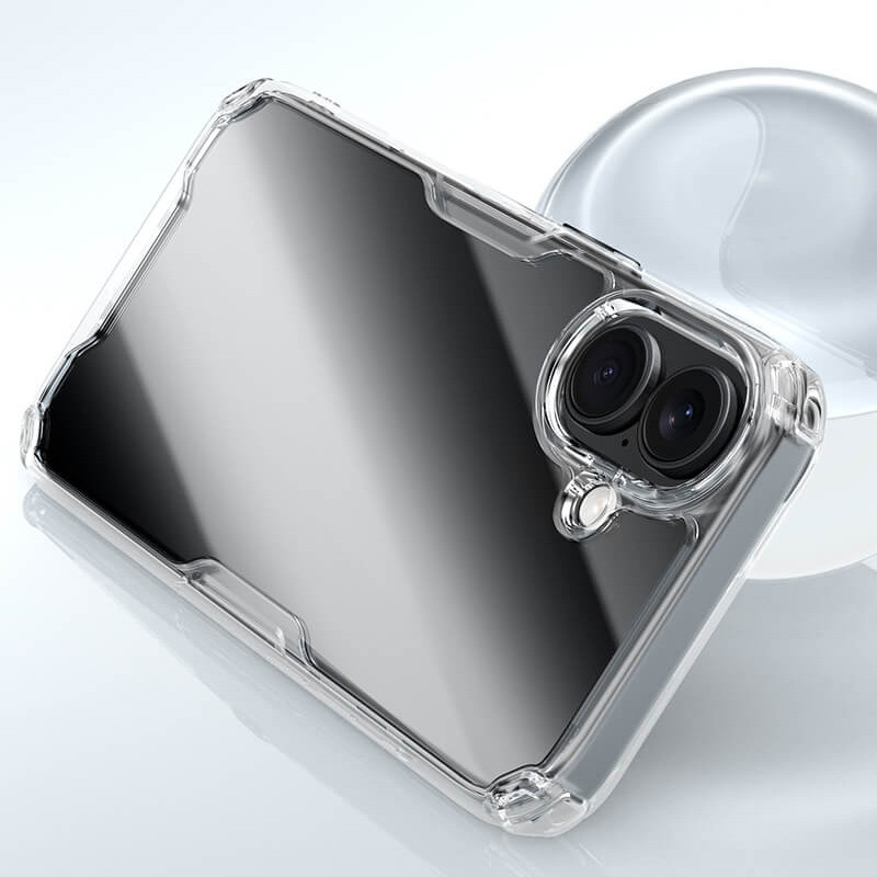 TPU чохол Nillkin Nature Pro Series для Apple iPhone 16 Plus (6.7") Безбарвний (прозорий)